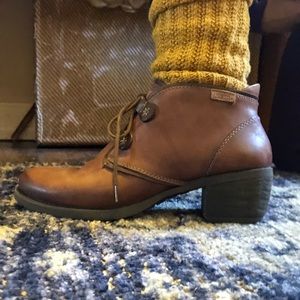 Pikolinos Le mans 838 ankle booties in mauve 8.5/9